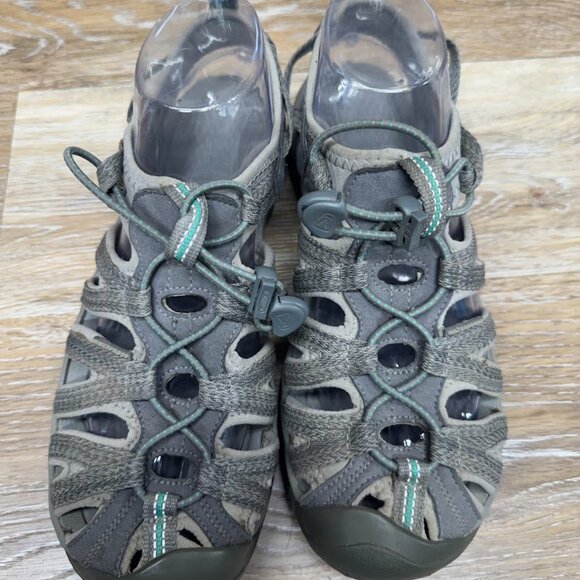 Keen Whisper Gray Lightweight Trail Water Ready Shoes Women's Size 8.5-9 - Picture 2 of 6